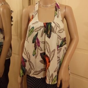 2lot 3x Delicious Flower Halter Top/ SZ S